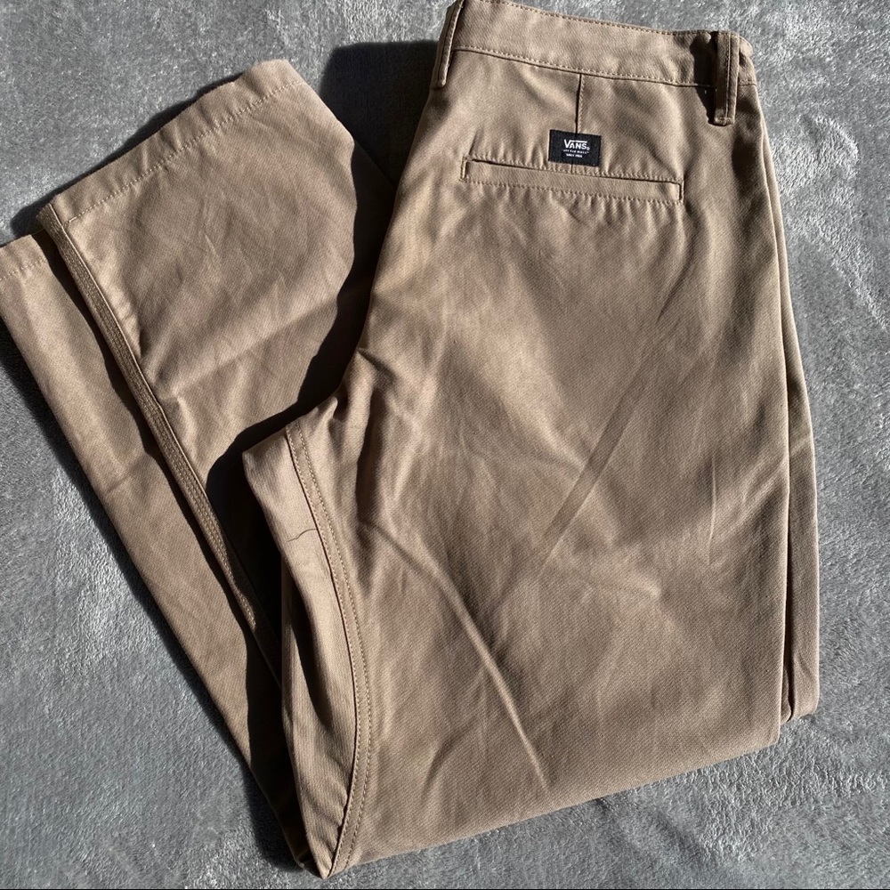 Vans khaki pants 36x31
